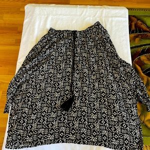 Hollister, Medium, Black/White